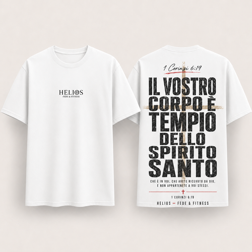 T-shirt “Il Vostro Corpo è Tempio”