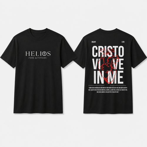 T-shirt "Cristo vive in me "
