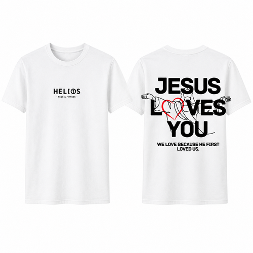 T-shirt "Jesus loves you"