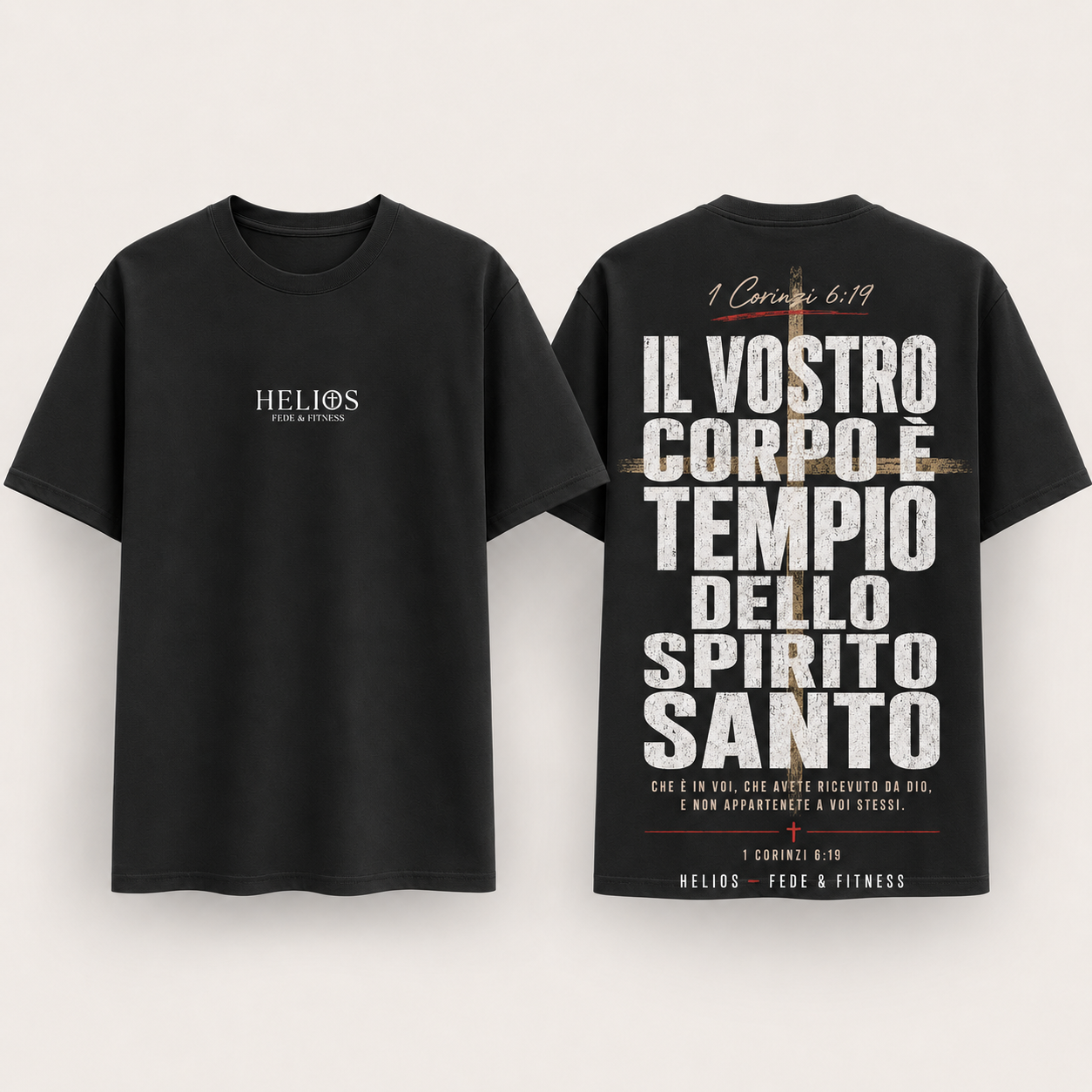 T-shirt “Il Vostro Corpo è Tempio”