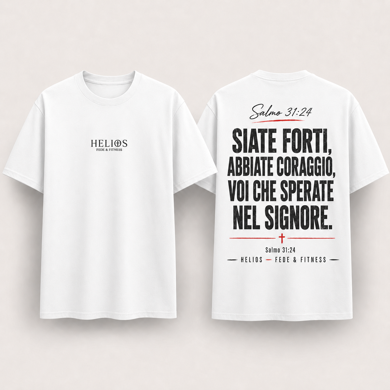 T-shirt “Siate Forti”