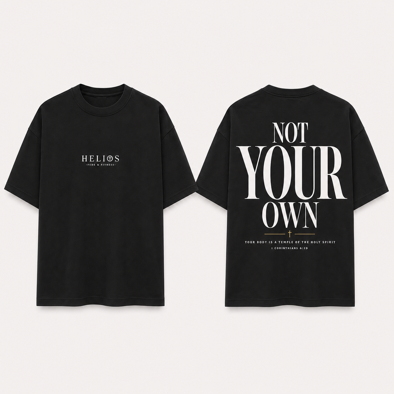 T-shirt "Your Body Is a Temple"