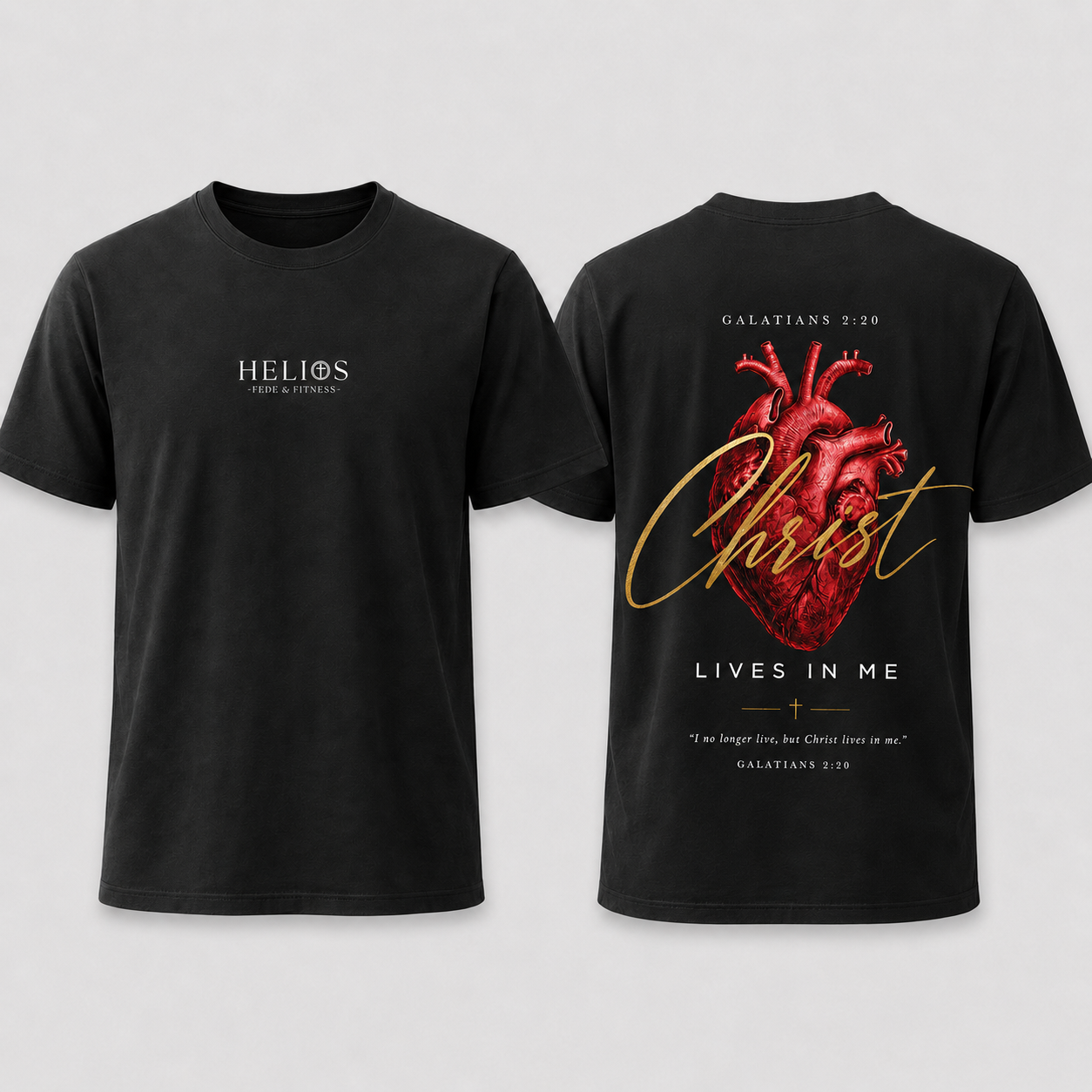 T-shirt "Christ lives in me"