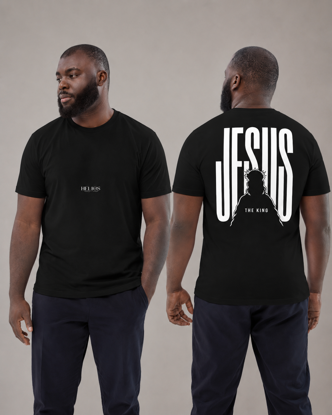T-shirt "Jesus the king" ( Gesù - il re )